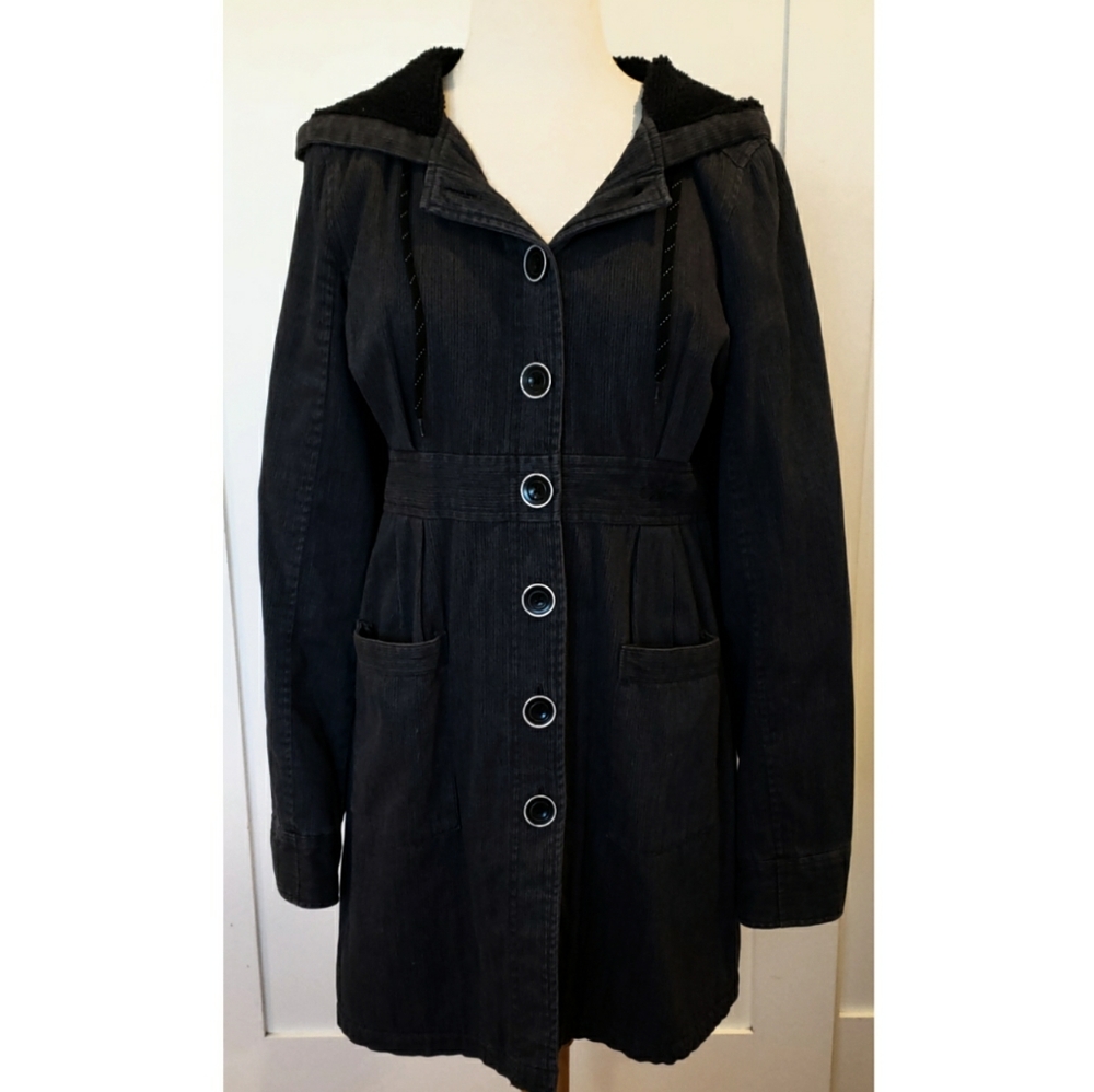 Vans Off The Wall Hooded Black Jacket